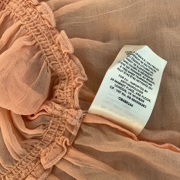 Anthropologie Floreat Calla Lace-up Tank Top Blouse
Size 6 - Picture 6 of 10